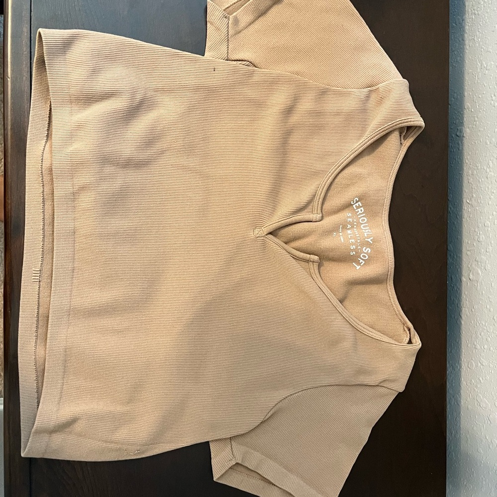sparrow Tan Short Sleeve Women's Tee